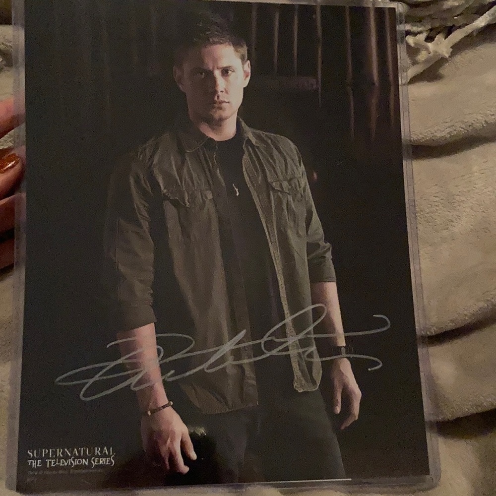 FINAL PRICE jensen ackles autograph